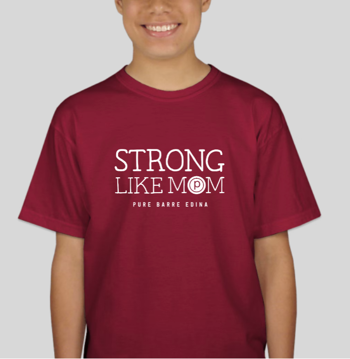 Strong Like Mom Youth Tshirt